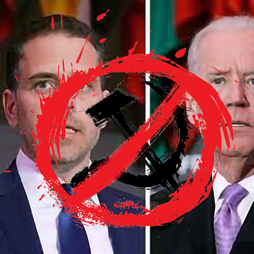 biden commie portrait