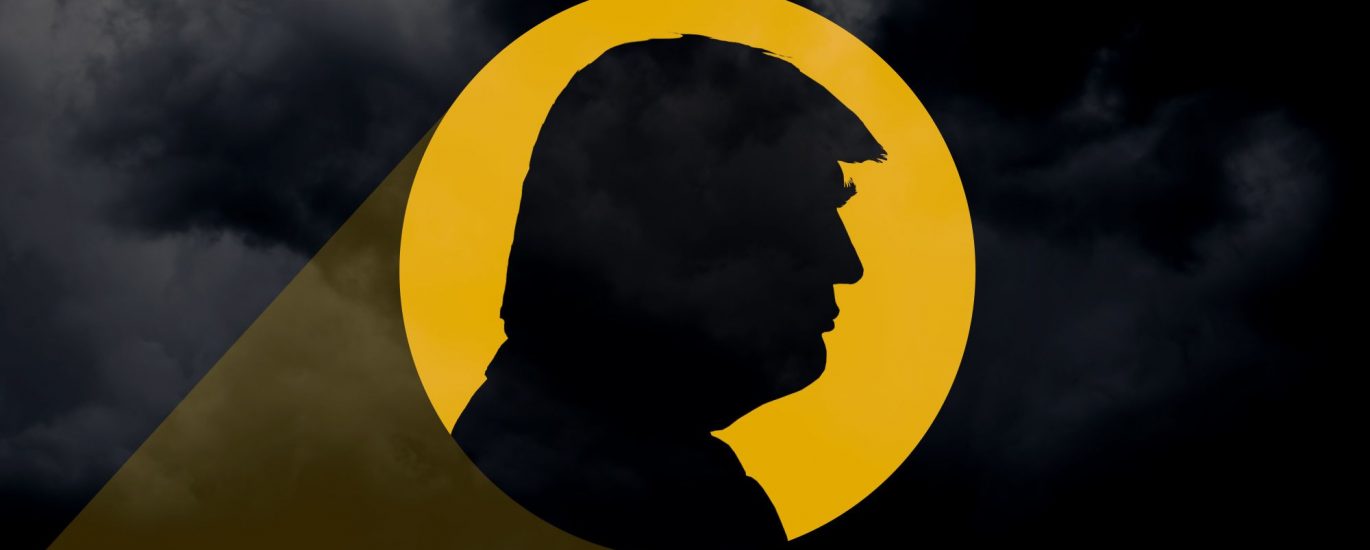 trump bat signal