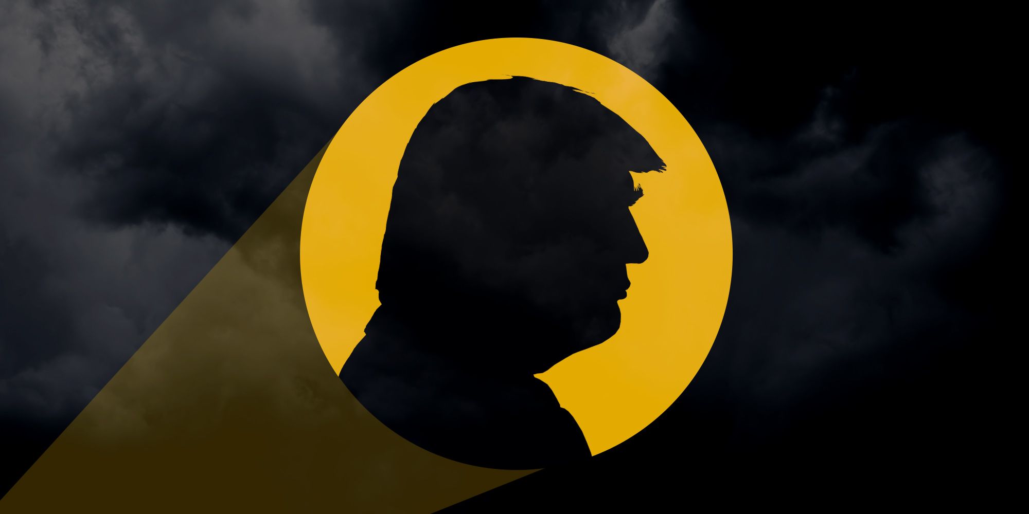trump bat signal
